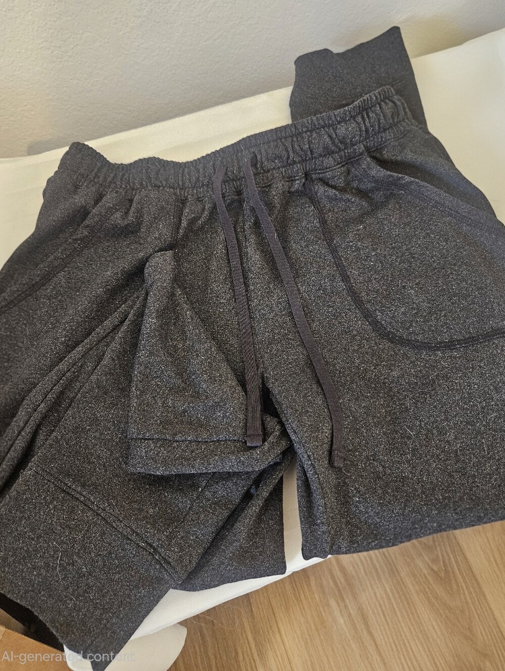 New York Laundry Charcoal Gray Jogger Track Pants Size M